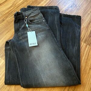 REVICE Black Washed Women Jeans